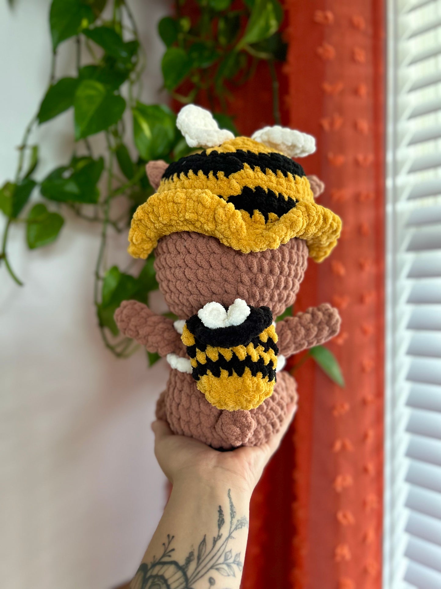 Bear with Bee Hat