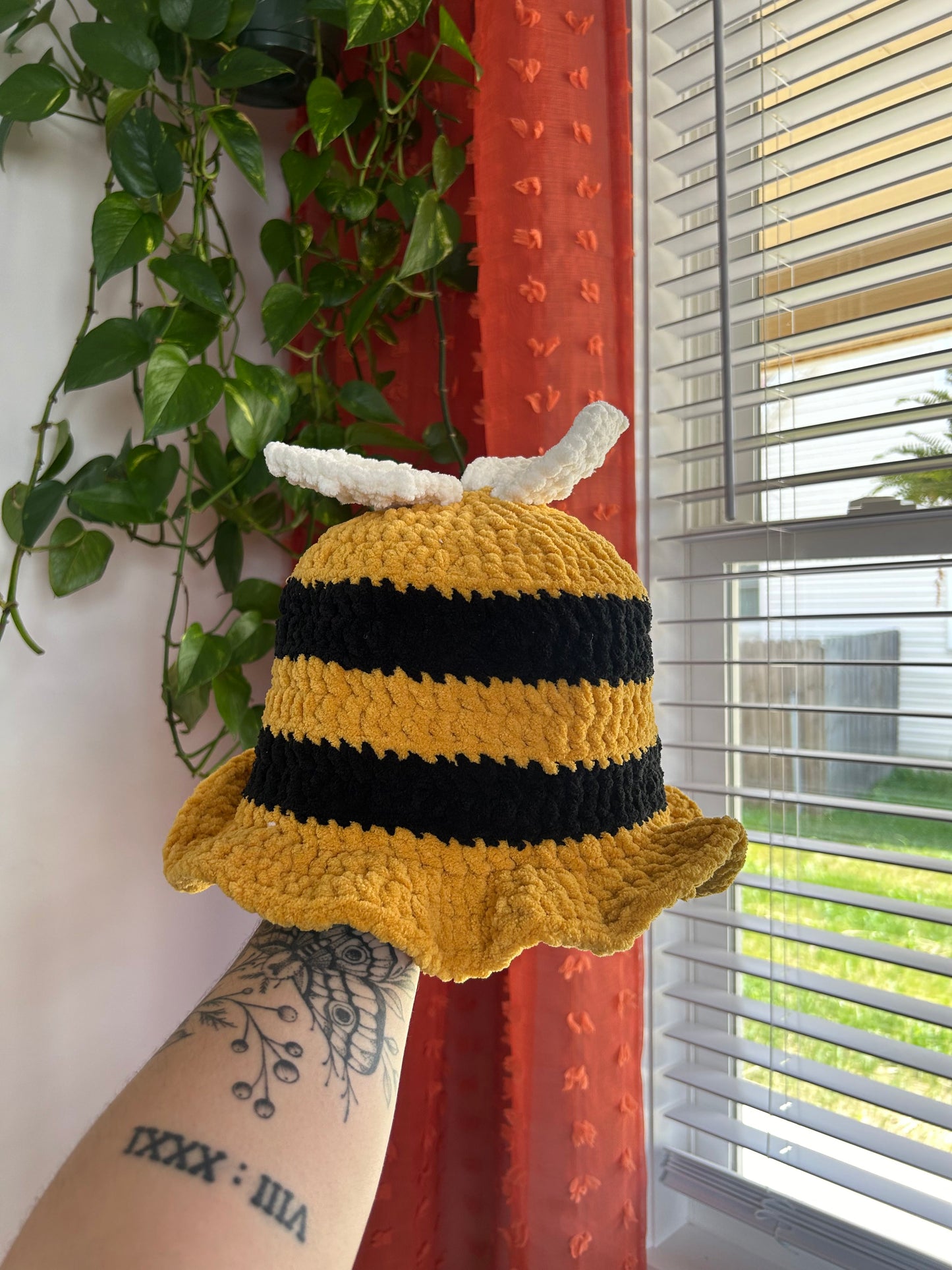 Bear with Bee Hat